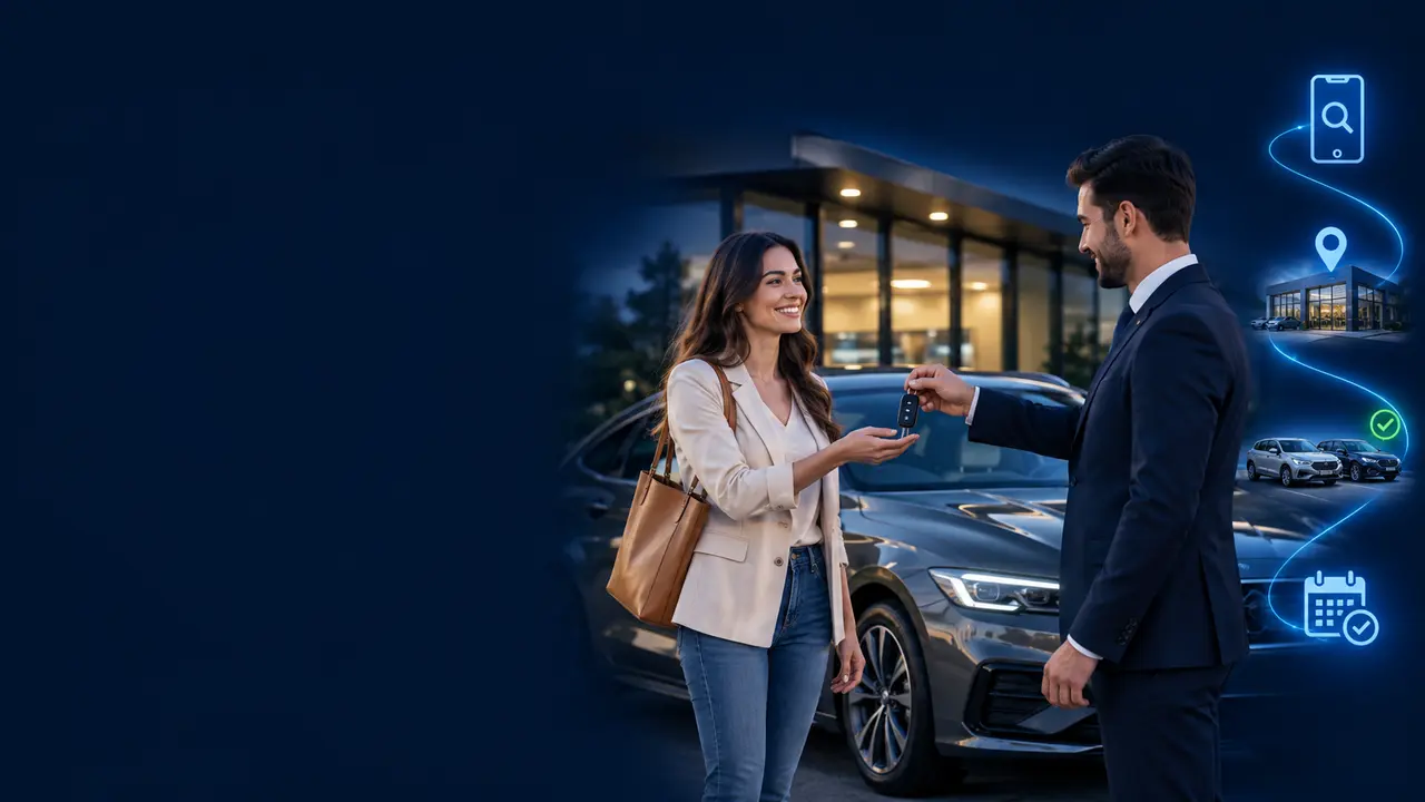 Car rental SEO services showing local vehicle discovery, branch visibility and reservation bookings