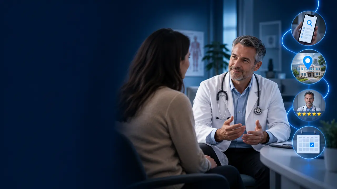SEO for Doctors & Clinics: Doctor SEO services showing patient search, clinic visibility and consultation bookings