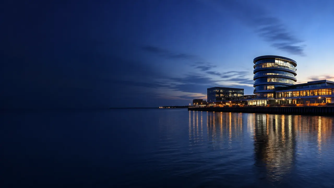 Cityscape of Aalborg, Denmark for local SEO services