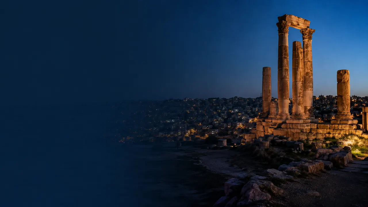 Cityscape of Amman, Jordan for local SEO services