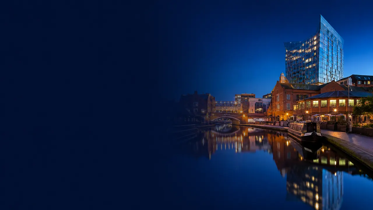 Cityscape of Birmingham, UK for local SEO services