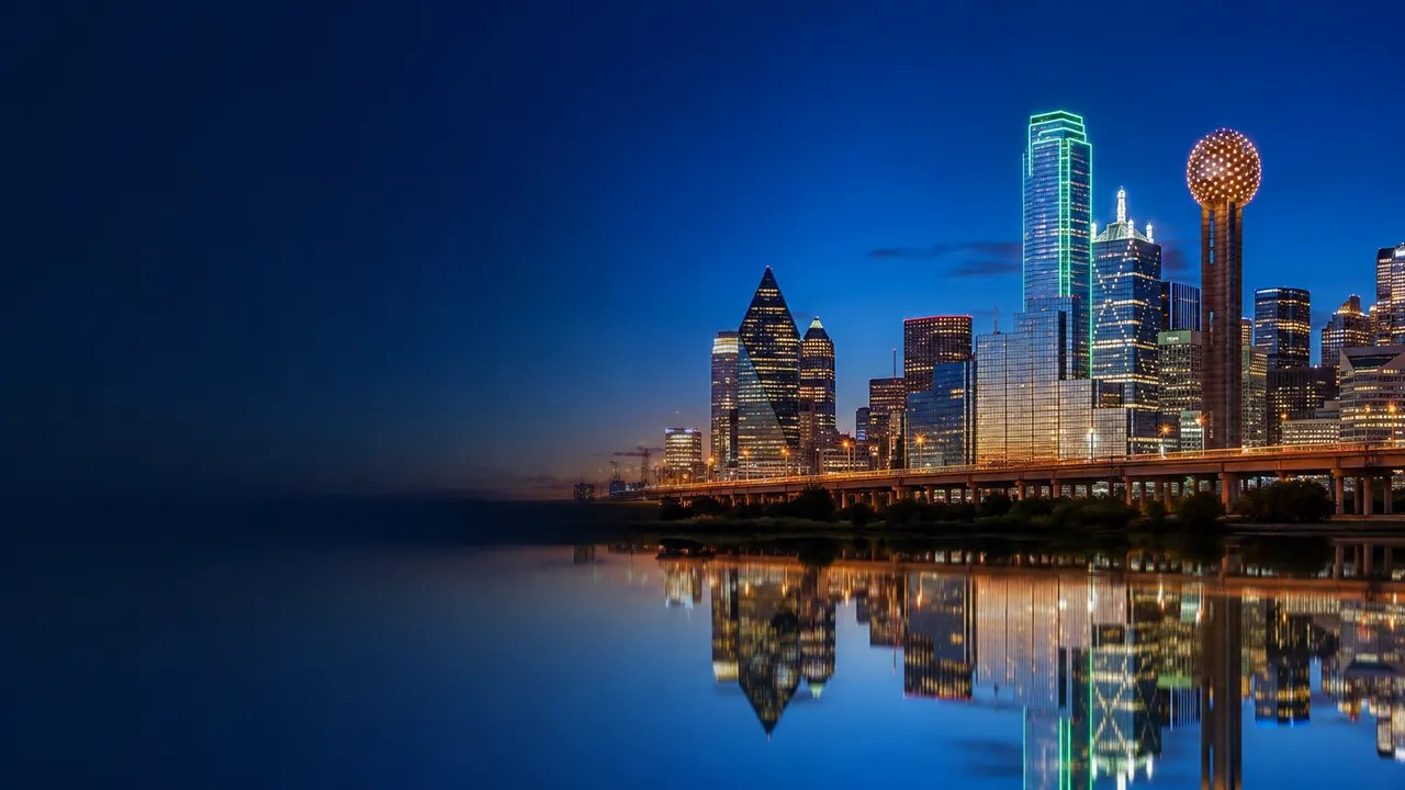 Cityscape of Dallas, USA for local SEO services