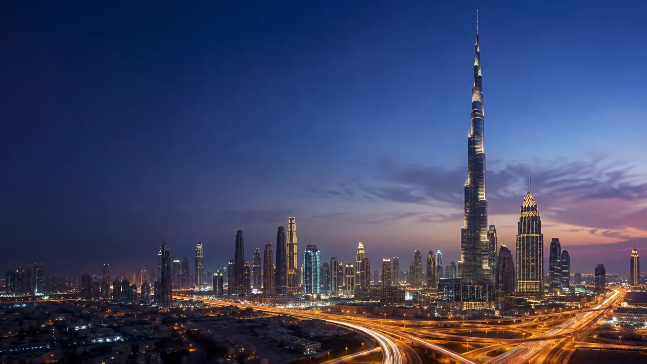 Cityscape of Dubai, UAE for local SEO services