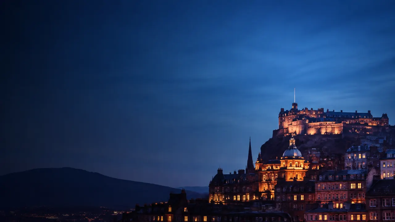 Cityscape of Edinburgh, Scotland for local SEO services