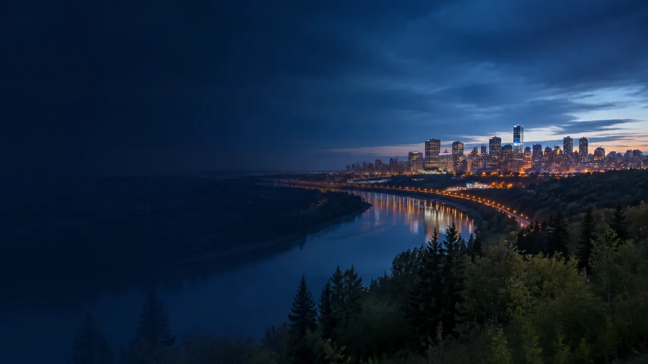 Cityscape of Edmonton, Canada for local SEO services