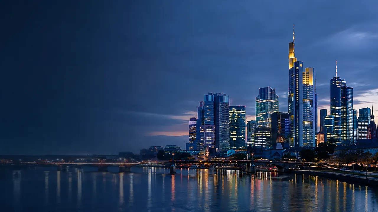 Cityscape of Frankfurt, Germany for local SEO services