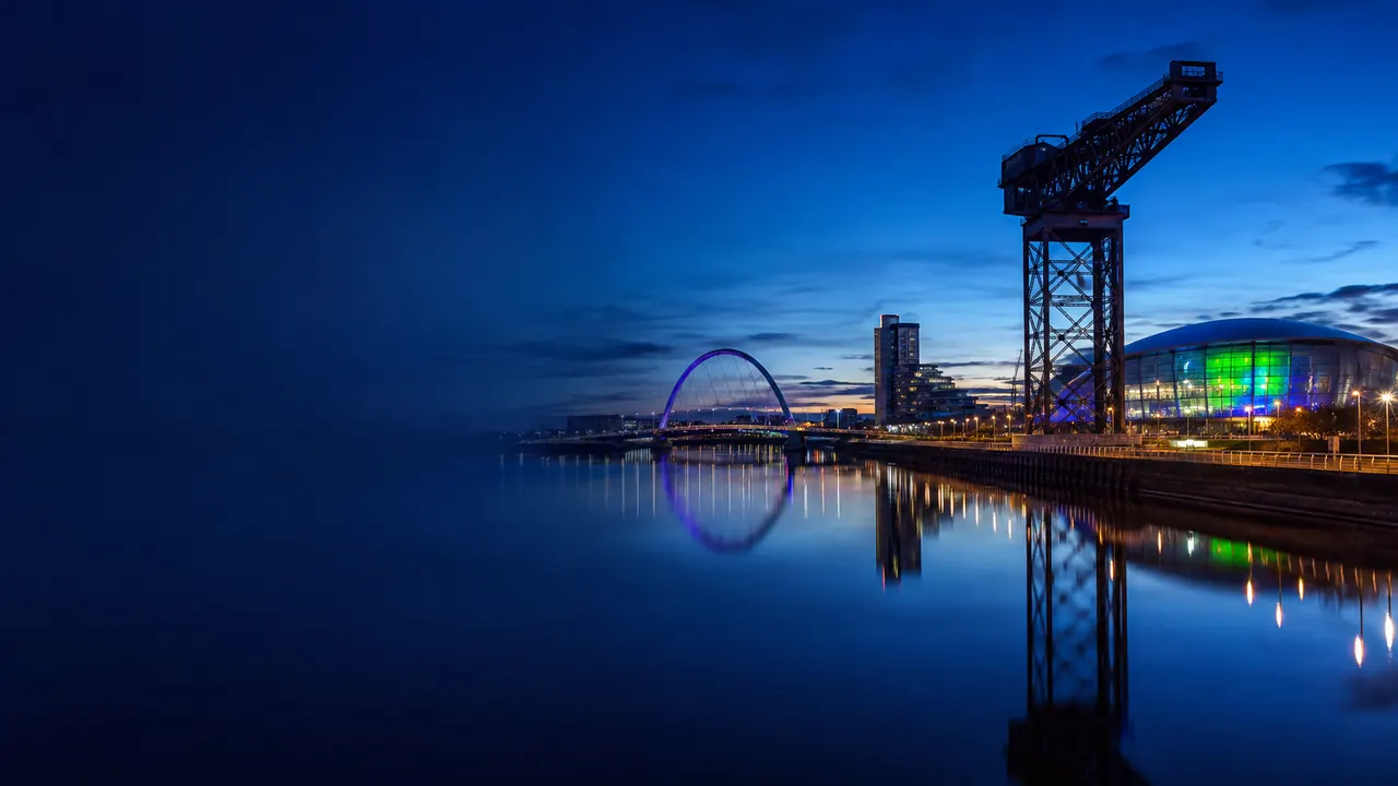Cityscape of Glasgow, Scotland for local SEO services