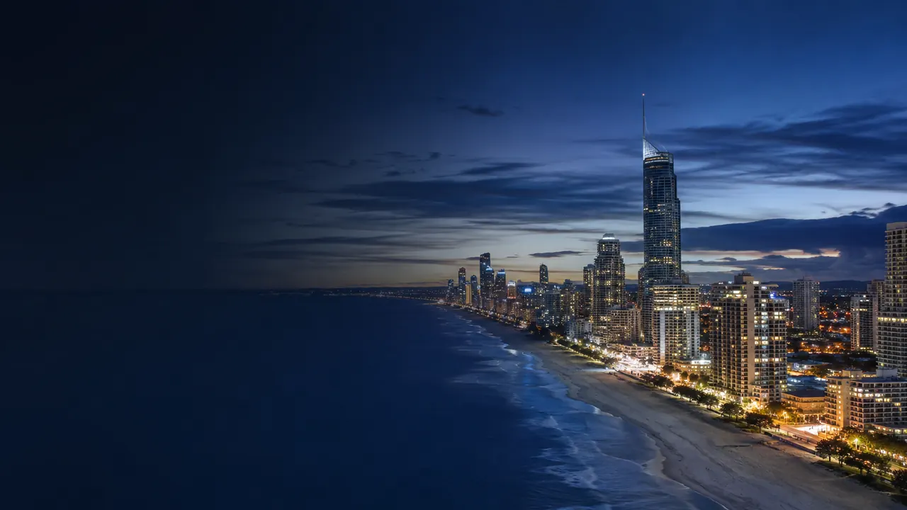 Cityscape of Gold Coast, Australia for local SEO services