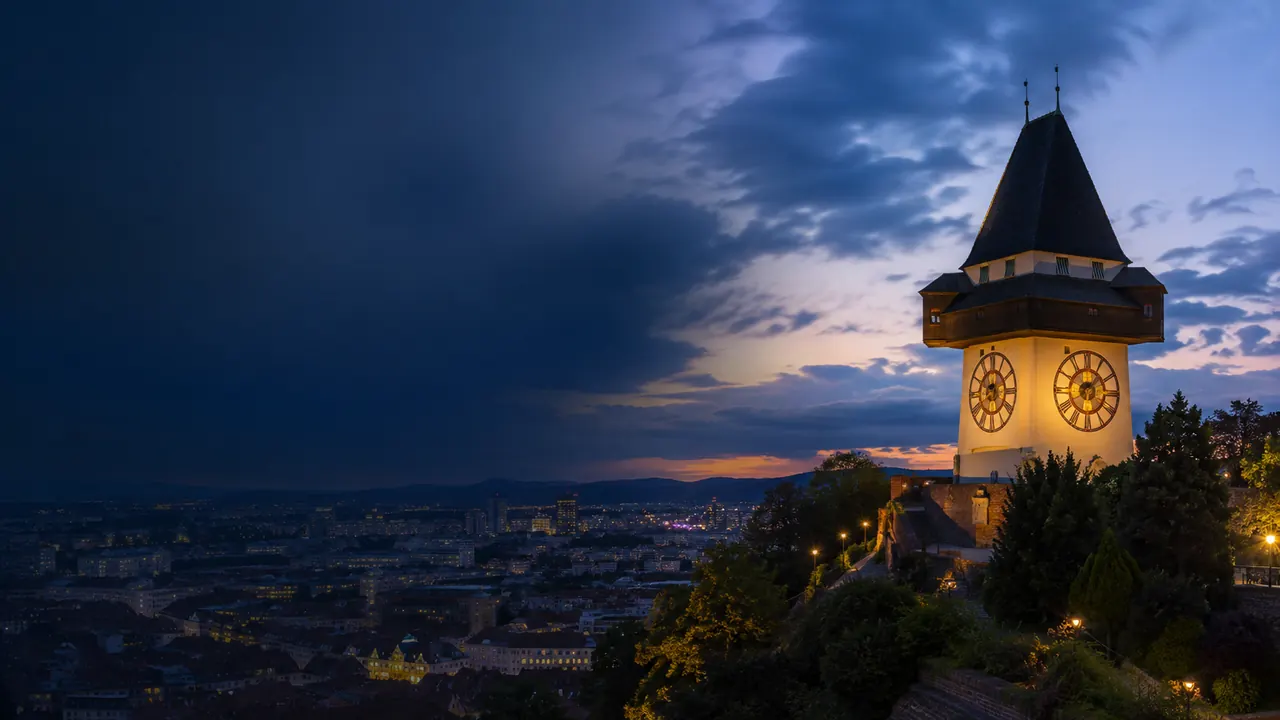 Cityscape of Graz, Austria for local SEO services