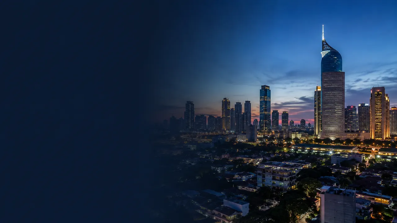 Landmark cityscape in Indonesia for local SEO services