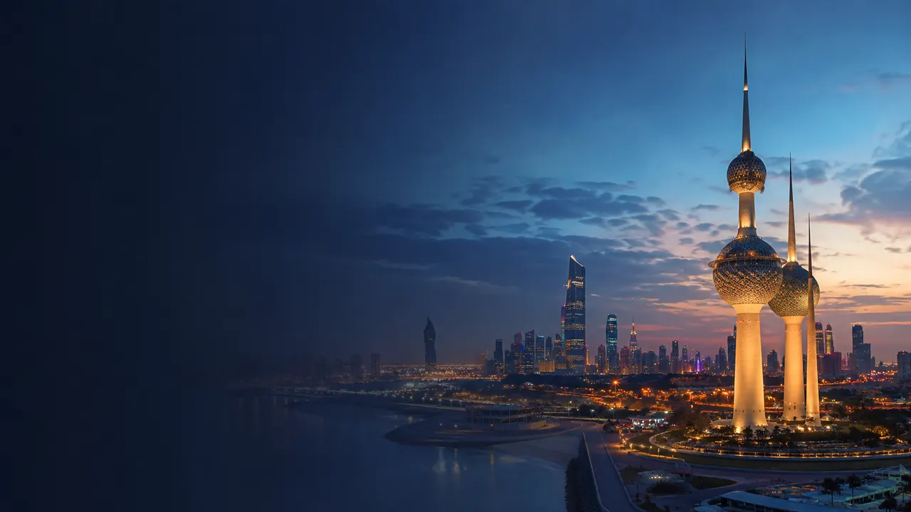 Cityscape of Kuwait City, Kuwait for local SEO services