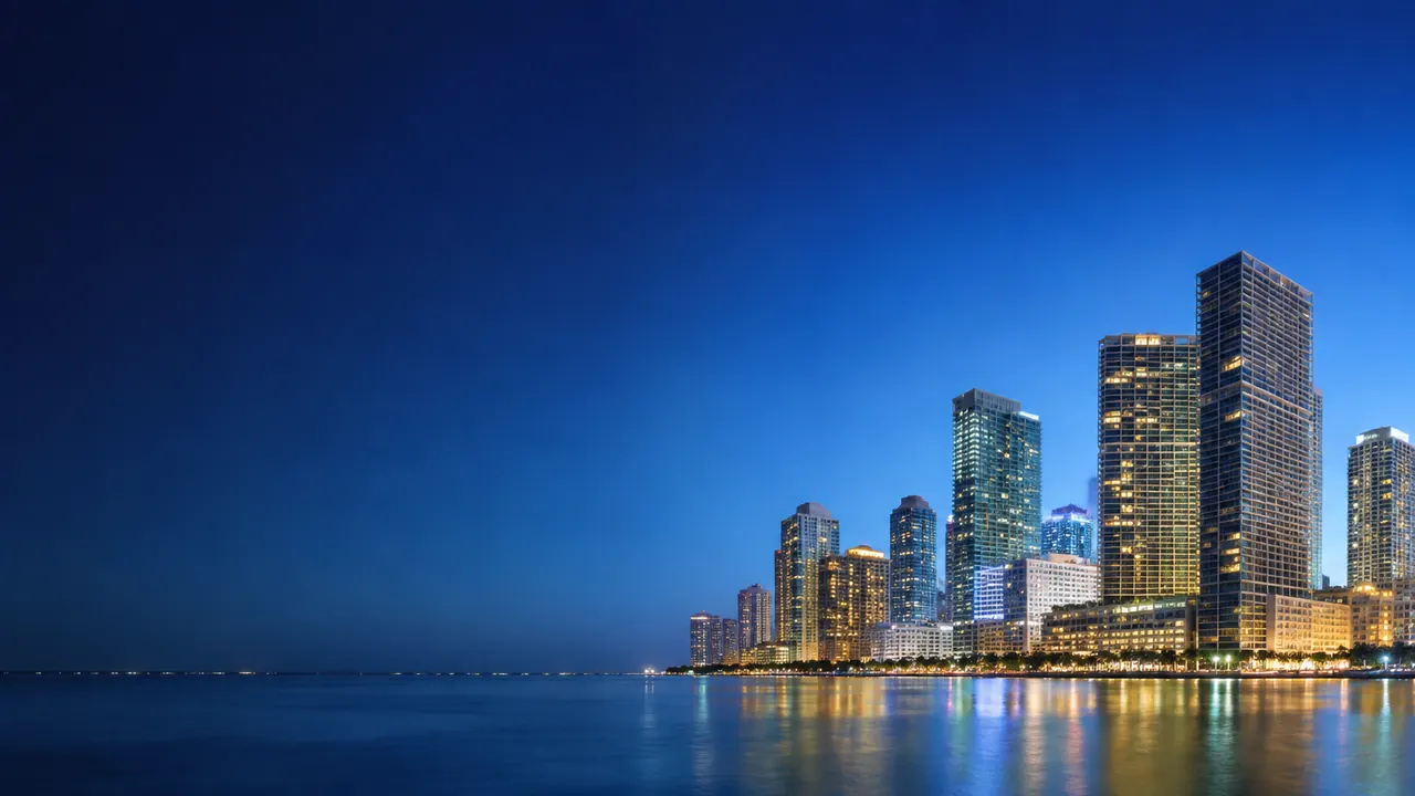 Cityscape of Miami, USA for local SEO services