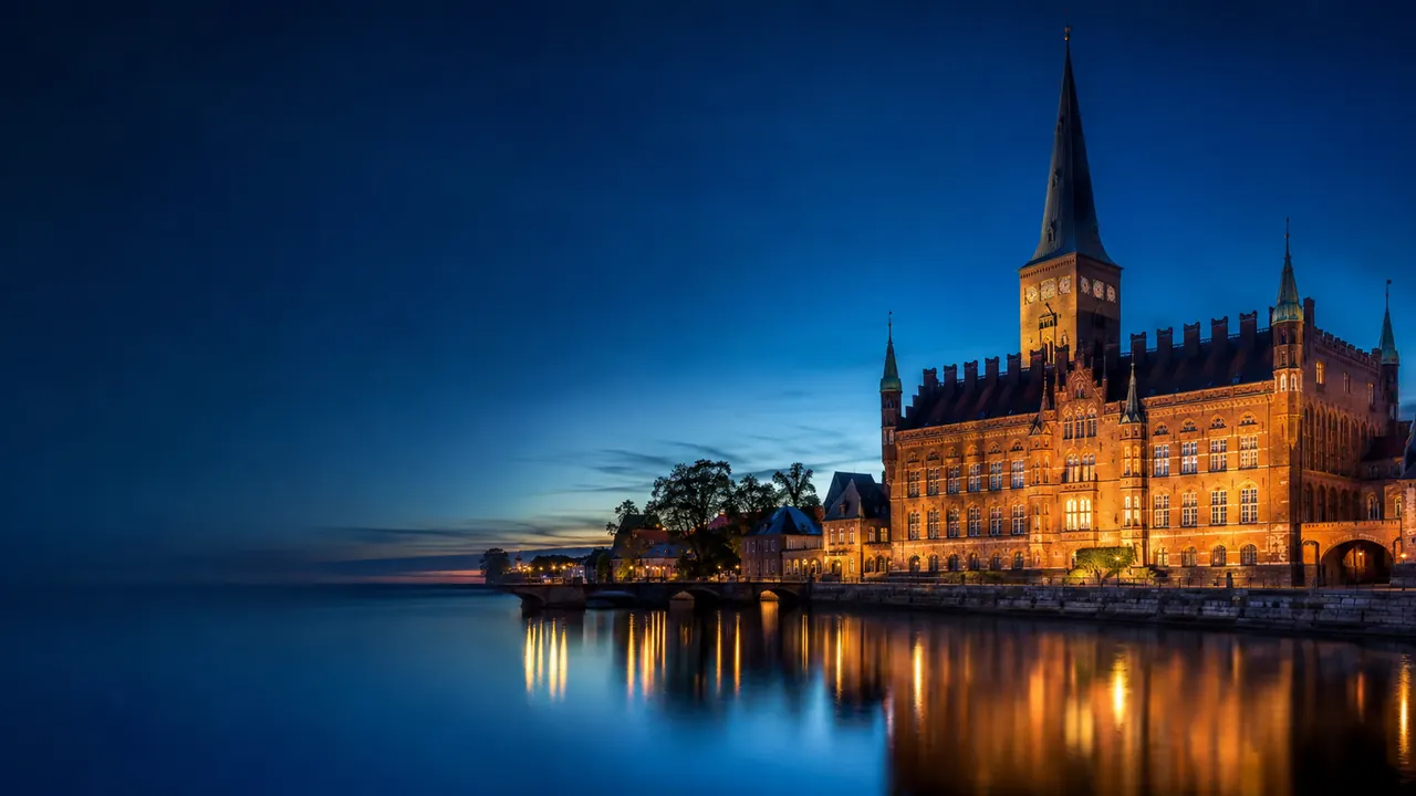 Cityscape of Odense, Denmark for local SEO services
