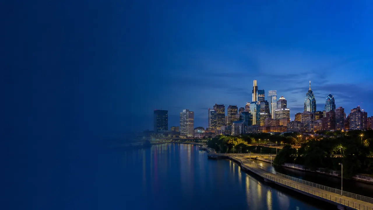 Cityscape of Philadelphia, USA for local SEO services