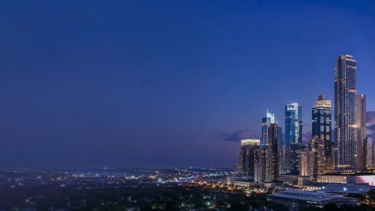 Cityscape of Quezon City, Philippines for local SEO services