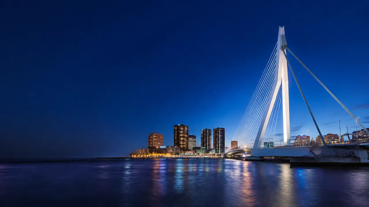 Cityscape of Rotterdam, Netherlands for local SEO services