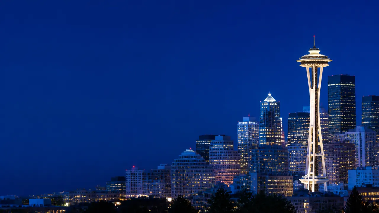 Cityscape of Seattle, USA for local SEO services