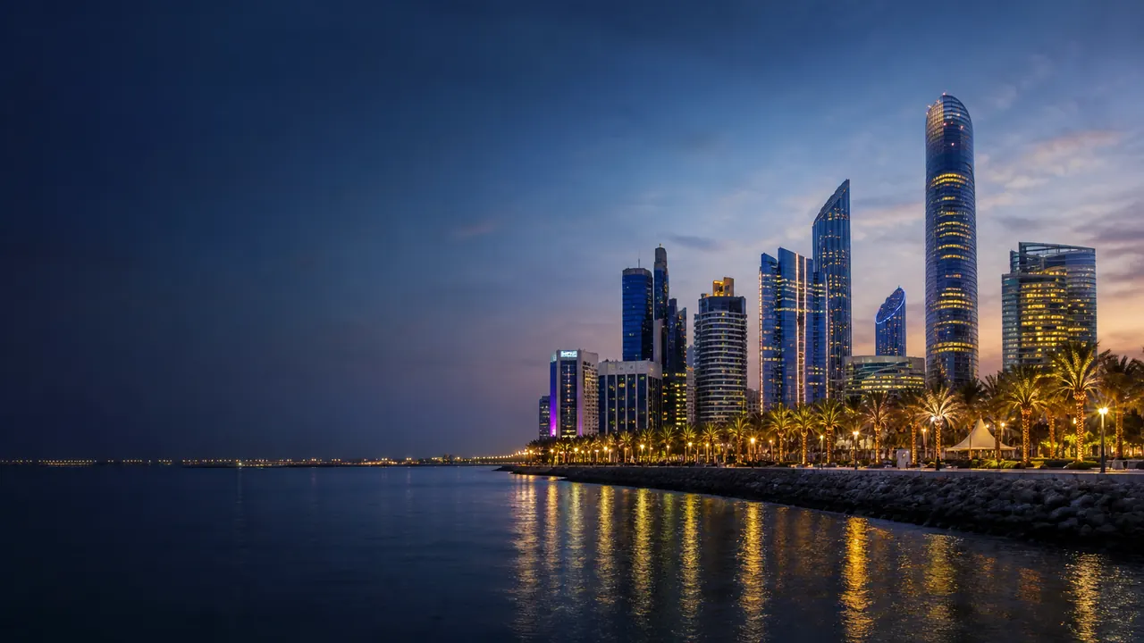 Landmark cityscape in UAE for local SEO services