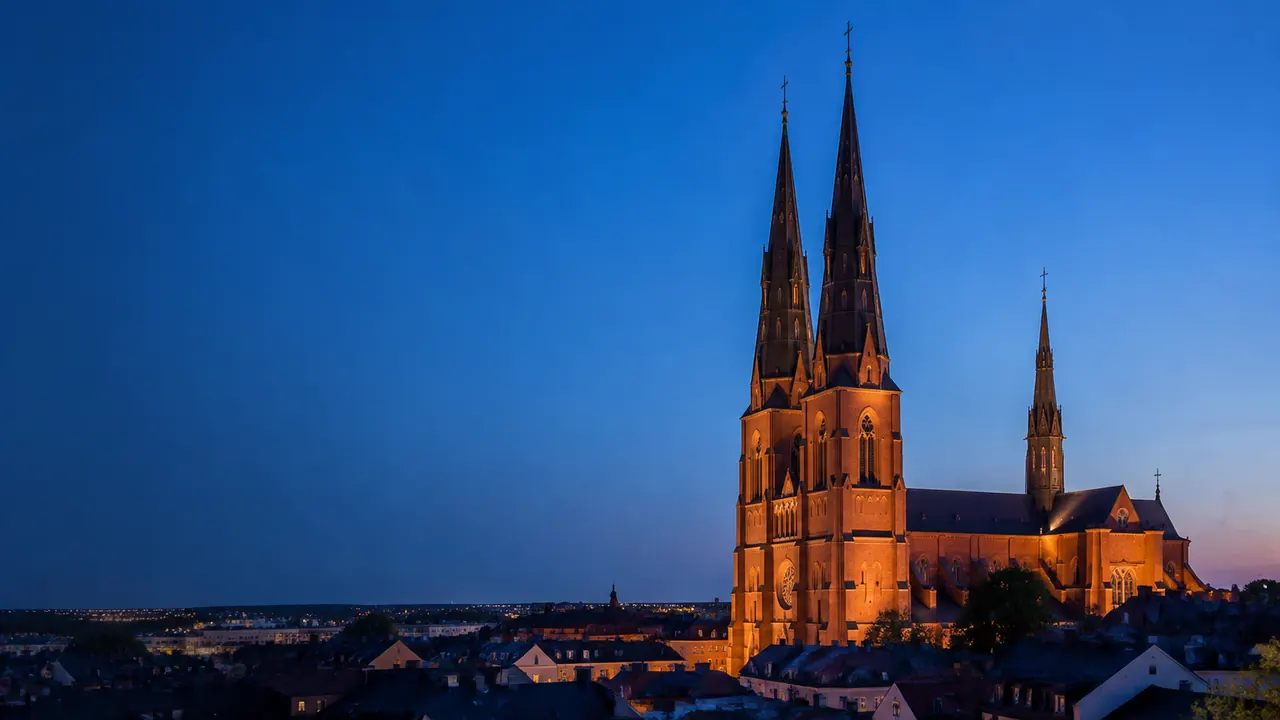 Cityscape of Uppsala, Sweden for local SEO services